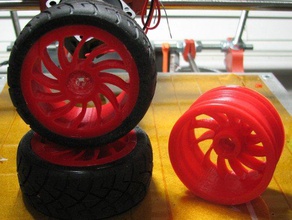 la rueda del robot quizá coche rc vehículos increible modelo robótica 3d print model - Mito3D