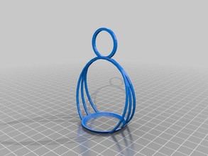 easter egg dipper basket without handle other 3d print model - Mito3D