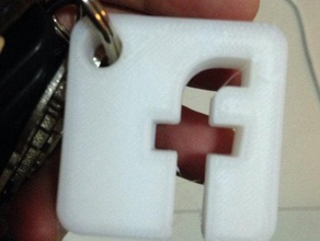 fb anillo de claves accesorios 3d print model - Mito3D
