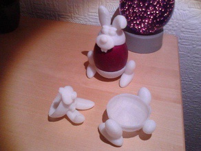easter egg cup holder andere 3d print model - Mito3D