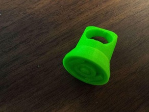 green lantern ring-new design-schließen, fertig 3d drucken 3d print model - Mito3D