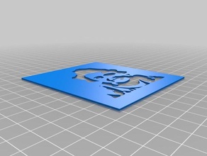 melanie plantilla-o-matic art herramientas personalizado 3d print model - Mito3D