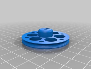 parametric robot wheel Kreise andere 3d hub Bewegung motor o-ring openscad pi reprap Reifen 3d print model - Mito3D