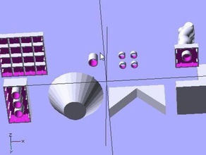 doblo fábrica openscad módulos de construção duplo estruturas tijolos brinquedos paramétrico reprap lego 3d print model - Mito3D