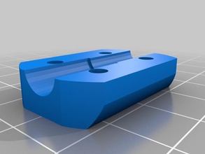 symétrique prusa coupleur 3d de l'imprimante pièces l'axe mendel modèle openscad paramétrique pla reprap supportless la mise à niveau utile 3d print model - Mito3D