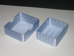 little travel soap box bathroom 3d print container hobby pla supportless 3d print model - Mito3D