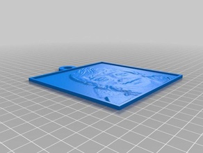 5b 2d Kunst angepasst 3d print model - Mito3D