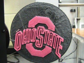 ohio state university signs logos 3d print model - Mito3D
