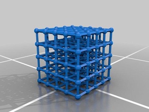 my customized cristalline structure physics astronomy 3d print model - Mito3D