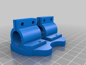 smartrap plate-y integral bearing mounts 3d printer parts 3d print model - Mito3D