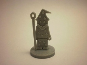 flatminis wizard toys games 3d print model - Mito3D