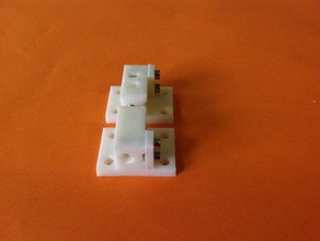 carrige tensor 3d de la impresora partes correa i3 prusa 3d print model - Mito3D
