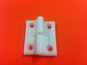 m3 simple hinge 3d printing door 3d print model - Mito3D