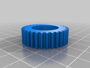 32 tooth spur gear parts customized 3d print model - Mito3D