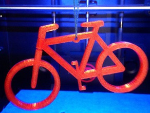 moto ornamento decoração bicicleta a férias 3d print model - Mito3D