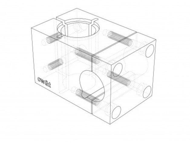 blockhead stem other 3D print model - Mito3D