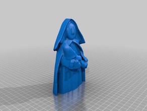lady child sculptures 3d print model - Mito3D