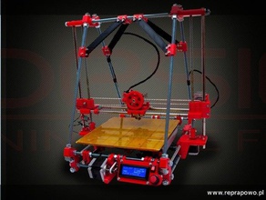 bib uma impressora 3d impressoras bibone quadro de vértices titular mendelmax prusa mendel nema23 open source reprap spam stl u-design 3d print model - Mito3D