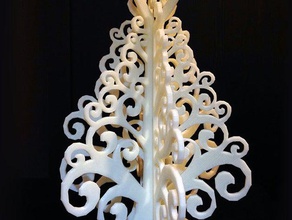 árbol de navidad decoración 3d print model - Mito3D