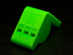 funky 3 tone whistle music toy 3d print model - Mito3D