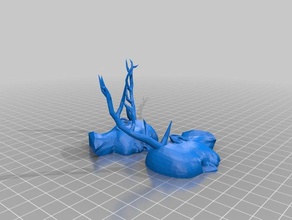wendigo kitbashed esculturas 3d print model - Mito3D