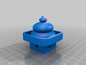 kagamimochi ışık elektronik 3d print model - Mito3D