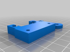 modified servo z-probe bracket 3d printer accessories 3d print model - Mito3D