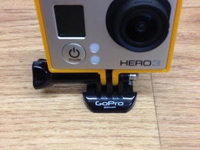 gopro hero3 frame skaliert Kamera Fall mouserunner 3d print model - Mito3D