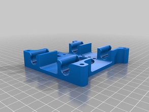prusa thin x-carriage snap-in lm8uu 3d printer parts reprap 3d print model - Mito3D