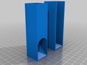 pocket dice tower Spiele customizer 3d print model - Mito3D