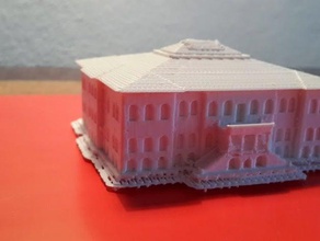 sivas congress building buildings structures 3d print model - Mito3D