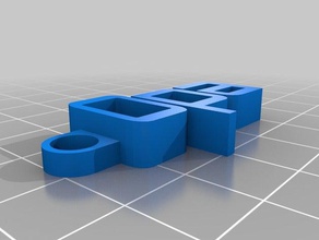 opakeychain organización personalizado 3d print model - Mito3D