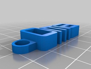 omakeychain organización personalizado 3d print model - Mito3D