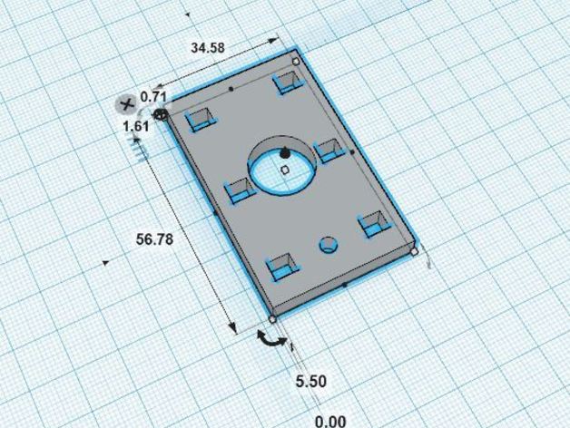 qu-bd uno estrusore di base 3d la stampante parti 3D print model - Mito3D