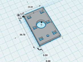 qu-bd one up extruder base 3d printer parts 3d print model - Mito3D