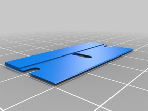 single edge razor blade hand tools 3d print model - Mito3D