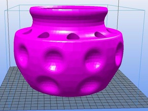 nipsnops other fancy old pink vase 3d print model - Mito3D