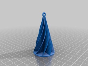 my customized christmas tree number 1 decor 3d print model - Mito3D