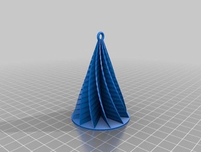 my customized christmas tree number 2 decor 3d print model - Mito3D