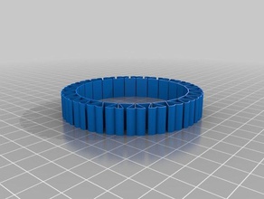 3 bracelets customized 3d print model - Mito3D