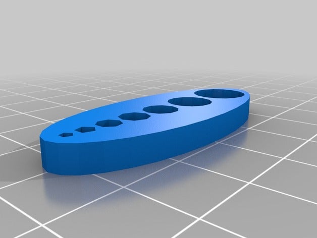 test d'imprimante 2-10mm exercices cubes trous de réglage desing correction 3d l'impression tests 3D print model - Mito3D