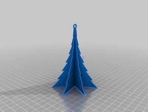 mi personalizados de navidad árbol ramas - personalizador versión decoración 3d print model - Mito3D