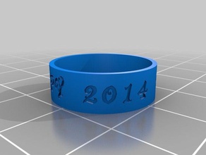 sato anel anéis personalizado 3d print model - Mito3D