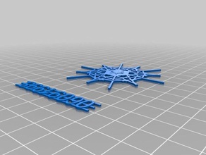 yas 4 blizzard mailable snowflake ornaments updated 4x decor customized 3d print model - Mito3D