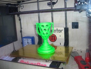 trophy made toruses sculptures award 3d print model - Mito3D