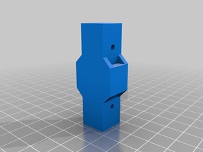 ultimaker generic headmount female other coupling openscad template 3d print model - Mito3D