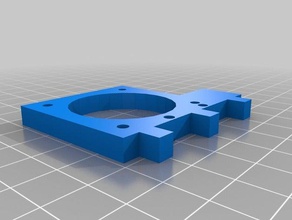 qu-bd uma extrusora de peças 3d impressora 3d print model - Mito3D
