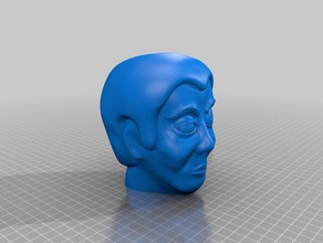 ingrid puppet head props 3d print model - Mito3D