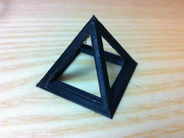 reticolo di calibrazione piramide 3d la stampa i test prova 3D print model - Mito3D