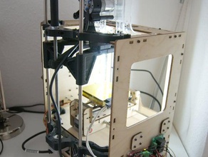 cupcake zi-riderr1 3d la stampante parti di aggiornamento parte plastruder mk4 traballare oscillare scaricatore asse x z-rider 3d print model - Mito3D